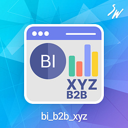 BI-отчет: XYZ-анализ B2B клиентов